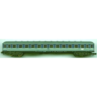 Minitrix 3091 D-Zug-Wagen B ümg 2.Klasse Pop-Farben blau/grau ohne OVP