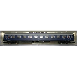 Minitrix 13370 Schnellzugwagen A4üm-54 1.Kl. blau mit Licht NEU