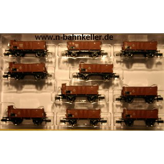 Minitrix 15047 off. Güterwagenset mit Bremserhaus Nürnberg 10tlg. NEU