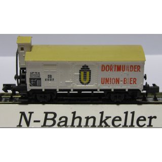 Arnold 508 G10 mit Bremserhaus, Bierwagen "Dortmunder Union-Bier" ohne OVP neuwertig