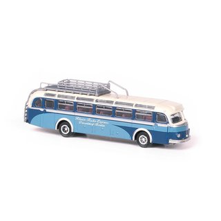 Lemke LC 3514 MB O 6600, Omnibus "Rhein-Ruhr-Express" mit Dachfenster, blau