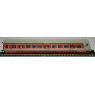 Minitrix 13143 S-Bahnsteuerwagen orange/grau mit Licht neuwertig ohne OVP