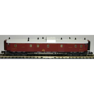 Minitrix 13182 Orient Express Packwagen rotbraun mit Licht neuwertig ohne OVP