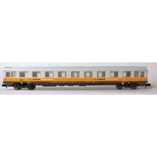 Arnold 3766 LH Airport Express Großraumwagen, Betongrau/gelb neuwertig ohne OVP