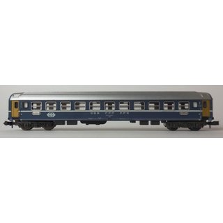 Minitrix 13067 Schnellzugwagen 2.Klasse - blau SBB neuwertig ohne OVP