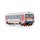 Arnold HN 2208 Dieseltriebwagen, Reihe 5047 der ÖBB, blau-rot-grau mit neuem O¨BB-Logo, Betriebsnummer 5047 084-8