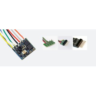 ESU 53664 LokPilot Nano Standard, DCC, 6-pol. Stecker mit Kabel