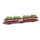 Hobbytrain 23920 Autotransporter Offs60 DB EP.III braun...