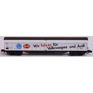 Roco 25225 Habins 12 DB Schiebewandwagen"VW Audi", "Wir fahren für Volkswagen und Audi" neuwertig ohne OVP