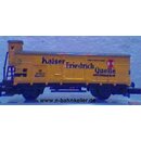 Arnold 4273 ged.Güterwagen G10 mit Bremserhaus, gelb...