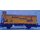 Arnold 4273 ged.Güterwagen G10 mit Bremserhaus, gelb Kaiser-Friedrich-Quelle