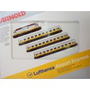 Arnold 0180 4-teiliges Set Lufthansa Airport-Express Neu OVP