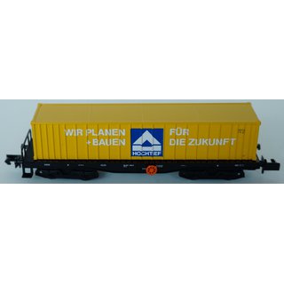 Arnold 4951-12 DB Containertragwagen "Hochtief" neu OVP