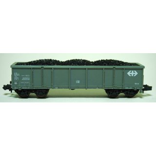 Roco 25126 SBB Offener Güterwagen beladen mit Kohlen neu OVP