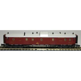 Minitrix 13714 Orient Express Packwagen rotbraun mit Licht neuwertig OVP