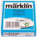 Märklin 7102 Kabel Einadrig. Braun. 10 m. NEU OVP