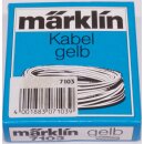 Märklin 7103 Kabel Einadrig. Gelb. 10 m. NEU OVP