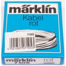 Märklin 7105 Kabel Einadrig. Rot. 10 m. NEU OVP