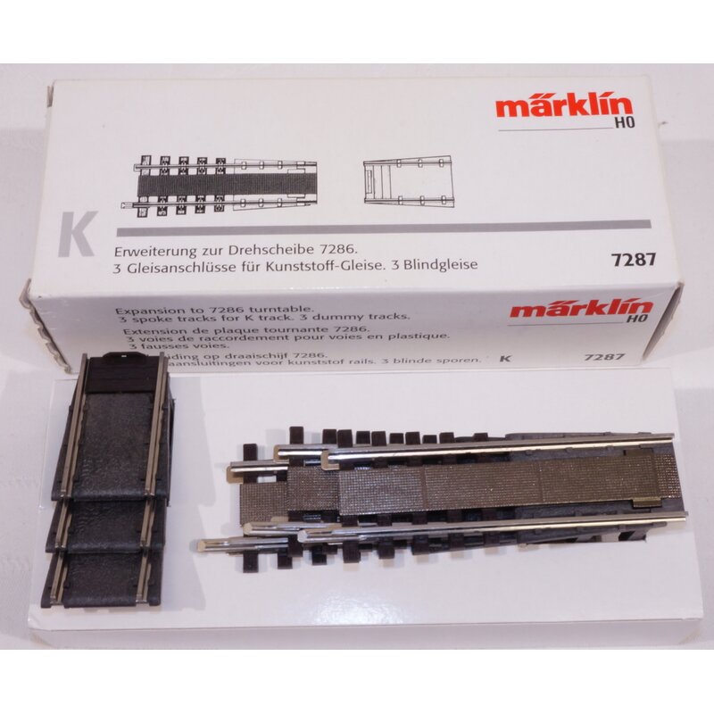 Märklin 7287 Erweiterung zur Drehscheibe 7286 NEU OVP, 59,00