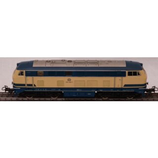 Märklin 3074 Diesellokomotive DB 216 beige/oceanblau der DB neuwertig ohne OVP