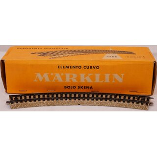 Märklin 5200 Gebogenes Gleis Radius 437,4 mm Länge 30 Grad NEU OVP