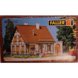 Faller 2215 Bausatz Fachwerkhaus mit Garage OVP NEU