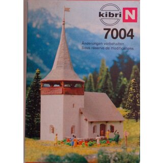 Kibri 7004 kleine Kirche Dorfkirche NEU OVP