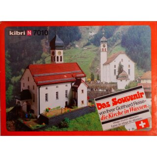 Kibri 7010 Kirche Wassen Gotthard NEU OVP