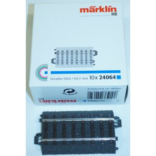 Märklin 24064 gerades C-Gleis 64,3 mm NEU OVP