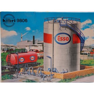 Kibri B-9806 Esso Hochtank Spur H0 Bausatz Neu OVP