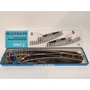 Märklin 2167 K-Gleis Hohlprofil Bogenweichen Paar,...