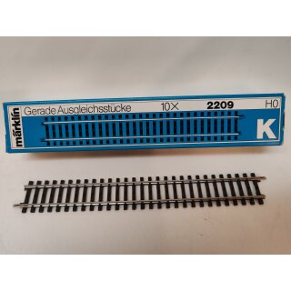 Märklin 2209 K-Gleis Gerade  Länge 217,9 mm neu