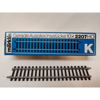 Märklin 2207 K-Gleis Gerade Länge 156 mm neu