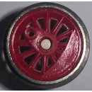 Radsatz Dampf 15 mm Radsatz Dampflok rot Gleichstrom Neu