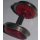 Radsatz Dampf 15 mmZ Radsatz Dampflok rot  mit Zahnrad Gleichstrom Neu