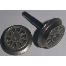 Radsatz 11 mm Radsatz grau Speichenrad beidseitig...