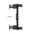 Fleischmann 757355 Pufferbohlensatz (2 St&uuml;ck) NEU