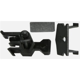 Fleischmann 9542 PROFI Kupplung mit Blatt-Richtfeder und Abdeckplatte (mit kurzem Haltestegen) NEU