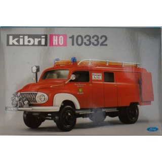 Kibri 10332 Bausatz Feuerwehr Ford FK 2500 LF 8 L&ouml;schfahrzeug NEU OVP