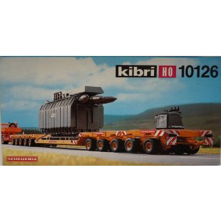 Kibri 10126 Schwerlastroller mit Zwischenbr&uuml;cke und Ladegut NEU OVP