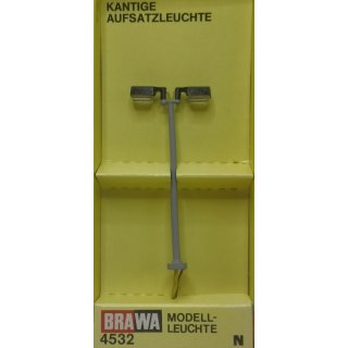 Brawa 4601 Platzleuchte, kantig NEU