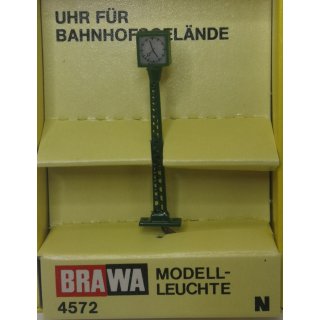 Brawa 4572 Normaluhr f&uuml;r Bahnhofsgel&auml;nde NEU