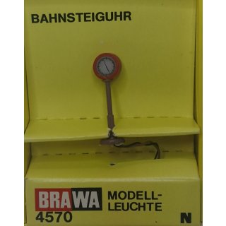 Brawa 4570 Bahnsteiguhr am Mast NEU
