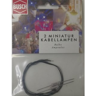 Busch 4291 Mini-Kabellampe rot NEU