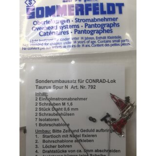 Sommerfeld 792 Einholmstromabnehmer Typ DSA 2000 NEU