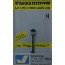 Viessmann 6472 N Parklaterne gr&uuml;n H&ouml;he: 33 mm NEU