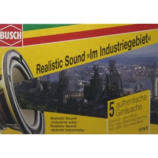 Busch 5763 Realistic Sound "Im Industriegebiet" NEU