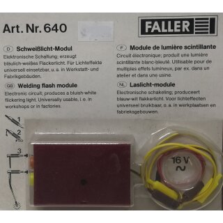 Faller 640 Schwei&szlig;licht-Modul NEU