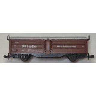 Minitrix 51 3167 00 Schiebedachwagen Miele Waschautomaten ohne OVP