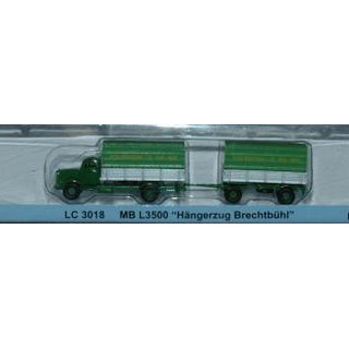 Lemke LC 3018 MB Hängerzug mit Plane grün "Brechtbühl"